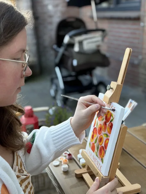 Paint-by-numbers community photo