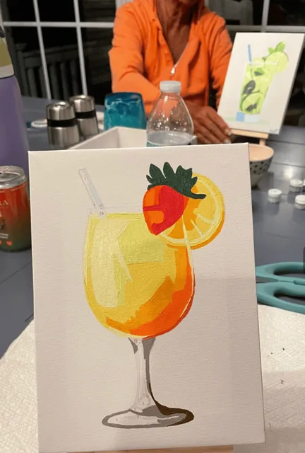 Paint-by-numbers community photo