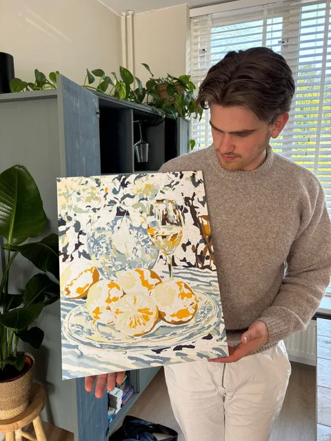 Paint-by-numbers community photo