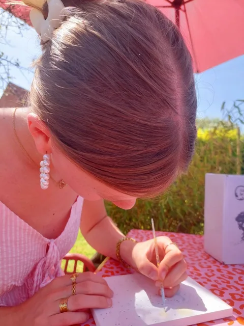 Paint-by-numbers community photo