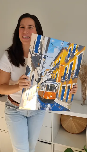 Paint-by-numbers community photo