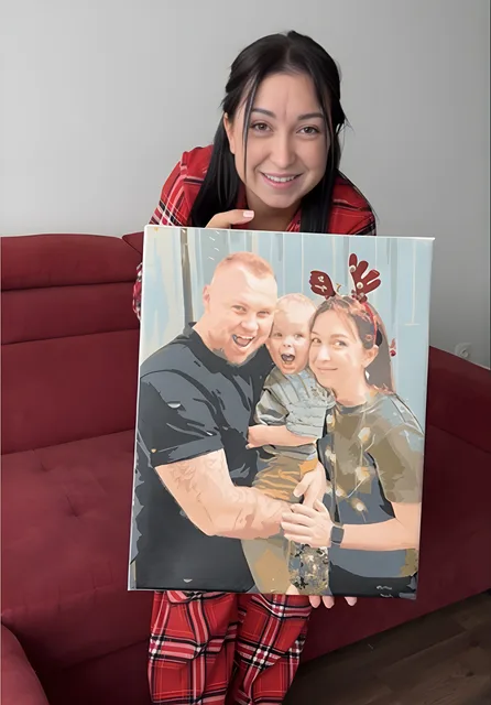 Paint-by-numbers community photo