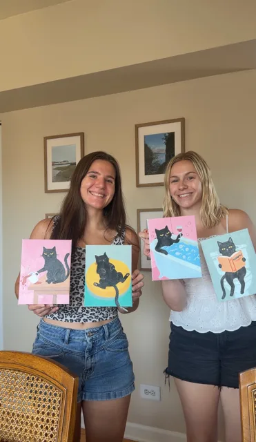 Paint-by-numbers community photo