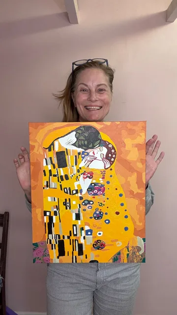Paint-by-numbers community photo